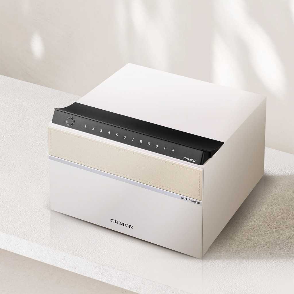 Két Sắt Xiaomi CRMCR 22MN Nhỏ Gọn Để Tủ, Bàn Làm Việc, Khóa Vân Tay Điện Tử, Bảo Hành 6 Năm Tại Nhà