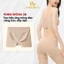 Quần Bảo Hộ Mặc Váy Đúc Su Co Giãn, Quần Boxer Nữ Đáy May Kháng Khuẩn AMYBRA V6897