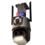Camera WIFI 390EYES 2 MẮT Ngoài Trời - Giám Sát Nhà Nhìn Đêm Màu Camera An Ninh