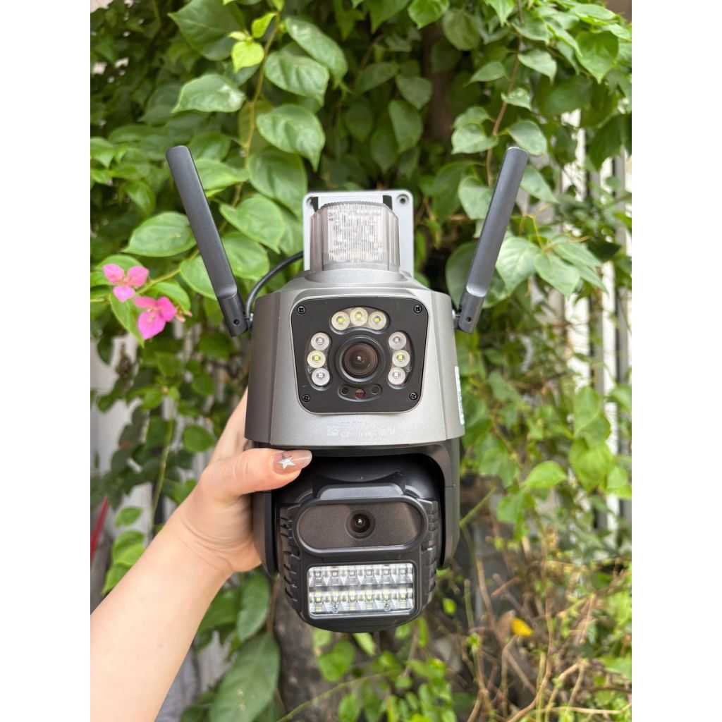 [Độ phân giải 46MP] Camera WIFI 390EYES 2 MẮT Ngoài Trời  - Giám Sát Nhà Nhìn Đêm Màu Camera An Ninh