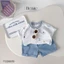 Tổng hợp các bộ cotton cộc tay cổ tròn của Berie cho bé trai, bộ thun hoạ tiết mềm mát hàng đẹp