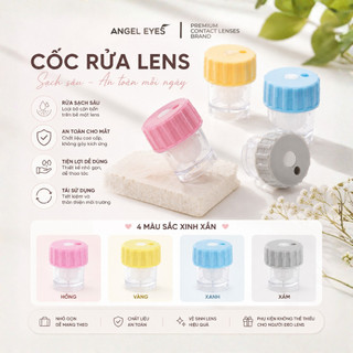 Máy rửa lens bằng tay Angel Eyes dùng để rửa kính áp tròng siêu nhanh (Máy rửa kính áp tròng | máy rửa lens xoay tay)