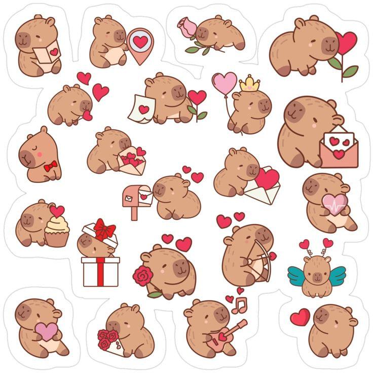 Sticker Siêu Đáng Iu Dành Tặng Kèm Cho Khách Mua Hàng, Chỉ Tặng Không Bán