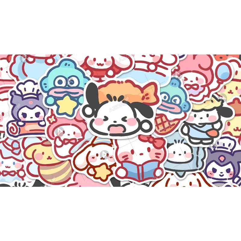 Sticker Siêu Đáng Iu Dành Tặng Kèm Cho Khách Mua Hàng, Chỉ Tặng Không Bán