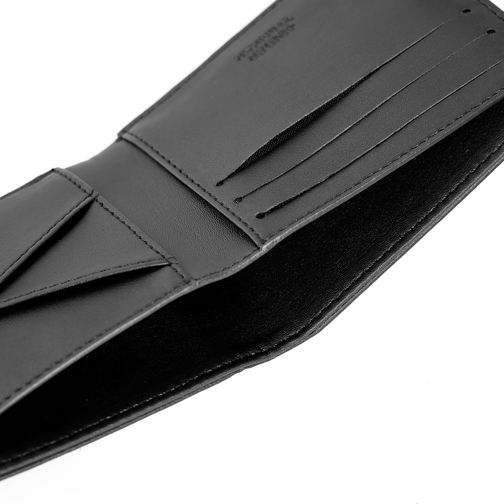 Ví Da PU SIGNATURE Nhiều Ngăn Cao Cấp Bóp Nam RFID Blocking Đựng Tiền Thẻ | Midori M Studio