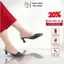 Giày Sục Cao Gót Nữ Trơn Mũi Nhọn LUME 02 Da PU Bền Cao Cấp, Đế Cao Su Non Chống Trơn Trượt cao 3cm, 5cm (SỤC NHỌN)