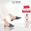 Dép Sục Nữ Bệt Mũi Tròn LUME 22 Quai Chéo Màu Đen Da PU Cao Cấp, Đế 2cm Êm Chân Chống Trơn (QCVĐ)