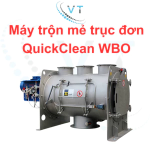 Máy trộn mẻ trục đơn QuickClean WBO