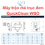 Máy trộn mẻ trục đơn QuickClean WBO