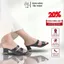 Dép Nữ Quai Ngang LUME Da PU Cao Cấp Màu Đen, Thiết Kế Đơn Giản, Đế Cao Su Non Êm Chân Chống Trượt 5 cm (DÉP QNĐ)