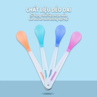 Hộp 1 thìa ăn dặm báo nóng Kichi cao cấp cho bé