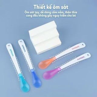 Hộp 1 thìa ăn dặm báo nóng Kichi cao cấp cho bé