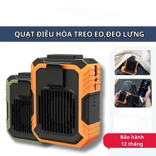 Quạt Kẹp Thắt Lưng Đeo Hông Tích Điện F49 - Quạt Đeo Thắt Lưng Kiêm Sạc Dự Phòng Công Suất Lớn