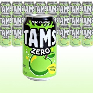 Tams Zero Calorie 355ml Không Đường Hàn Quốc Vị Dứa Có Gas Thanh Mát Giải Khát Nhanh Ít Calo Dễ Uống