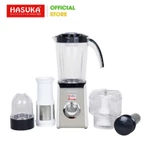 Máy xay sinh tố HASUKA HSK-726 3 cối đa năng, máy xay sinh tố xay đồ khô lưỡi dao inox sắc bén- BH 1 năm — ảnh 5