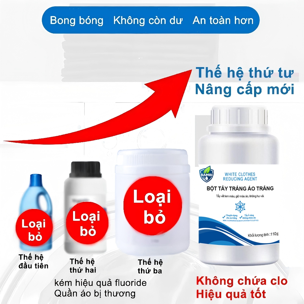 Chai Xịt Tẩy Trắng Quần Áo Snow White 500ml,Tẩy Ố Vàng, Mốc, Không Hại Vải - Dùng Cho Vải Trắng Và Màu