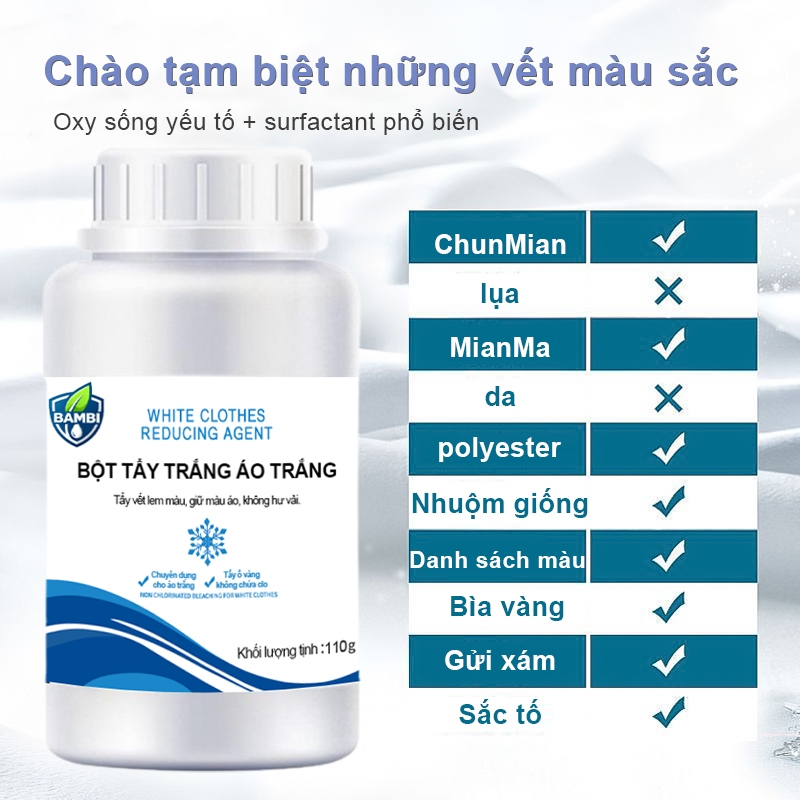 Chai Xịt Tẩy Trắng Quần Áo Snow White 500ml,Tẩy Ố Vàng, Mốc, Không Hại Vải - Dùng Cho Vải Trắng Và Màu