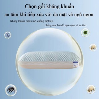Gối mùa hè Joyful Living Bedding khiết 50x70cm - mát mẻ, thoáng khí, bông trắng tinh khiết