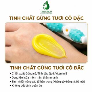[TẶNG THƯỚC] Kem giảm mỡ bụng sau sinh - Thanh lăn massage SBODY gừng giúp thon gọn