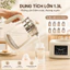 Ấm Đun Nước Pha Sữa Qcooko Công Suất 800W Hâm Sữa Thông Minh Khử Clo An Toàn Cho Bé