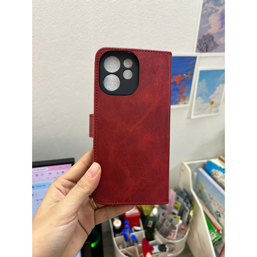 {MỚI} Bao da điện thoại dành cho các dòng máy oppo Renno 15/ Renno 15pro/ Renno 14pro/ Reno 14F/ oppo A6/ Oppo A6pro