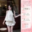 Set cổ yếm hở lưng GUMIN thiết kế áo dáng bí kèm chân váy bí ngắn tiểu thư vintage, Set đồ nữ sang chảnh thanh lịch