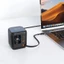 Bộ Sạc Để Bàn GaN ACEFAST Z10 100W Màn Hình TFT, Cáp USB-C Rút Gọn Tích Hợp, 2 Cổng USB-C + USB-A, Hỗ Trợ Sạc Nhanh