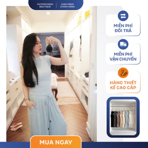 SET ÁO LEN HÀN QUỐC KÈM QUẦN LY XUÔNG CAO CẤP phong cách tiểu thư sang trọng thanh lịch - HuyenChangBoutique