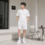 Quần Short nam Kaki FABUMAN Form đùi ngắn trên gối kèm dây rút cạp chun chất vải không nhăn thoáng mát bigsize