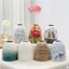 Bình Hoa Chuông Gốm Sứ Bát Tràng Cao 15cm Men Mộc Lọ Cắm Hoa Mini Để Bàn Decor GomDecorTSC
