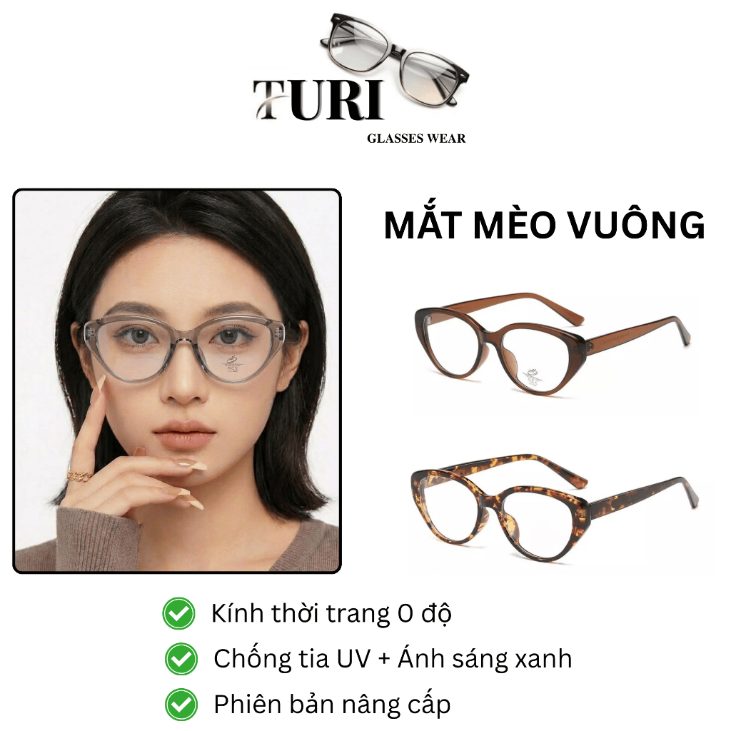 Kính mát form dáng oval trẻ trung hiện đại chống tia UV phong cách Hàn Quốc 81059
