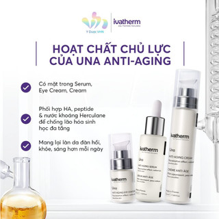 Tinh Chất Chống Lão Hóa, Cấp Ẩm Và Giúp Săn Chắc Ivatherm Una Anti-Aging Serum