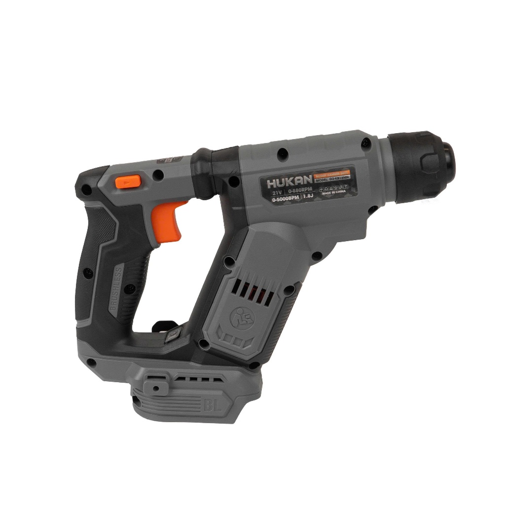 Thân Máy Khoan Đục Mini 21V HUKAN G2-KB18MN | Lực Đập1.8J, 2 Chức Năng Khoan Búa | Động Cơ Không Chổi Than Siêu Nhẹ 1.4k