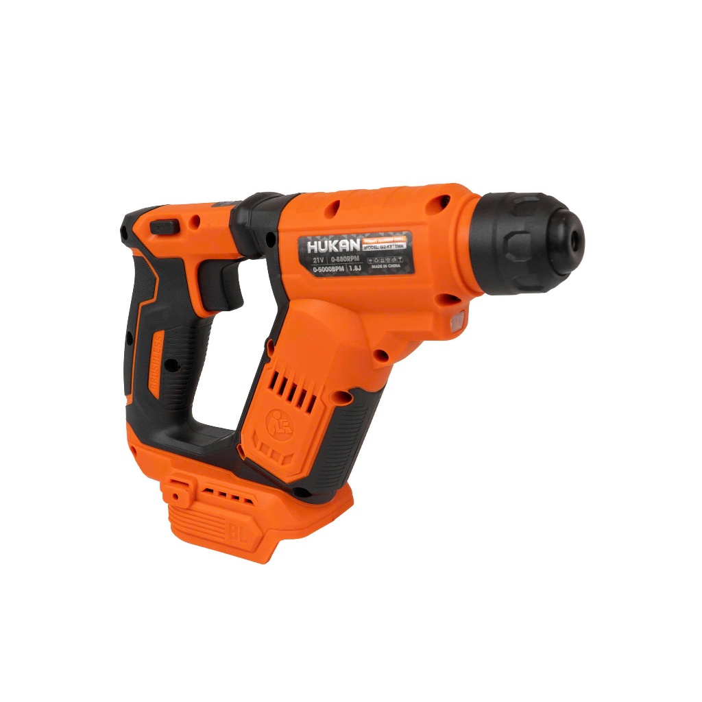 Thân Máy Khoan Đục Mini 21V HUKAN G2-KB18MN | Lực Đập1.8J, 2 Chức Năng Khoan Búa | Động Cơ Không Chổi Than Siêu Nhẹ 1.4k