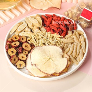Trà táo đỏ hoàng kỳ, set trà mix bổ khí huyết, dưỡng nhan, chống lão hóa, giảm căng thẳng