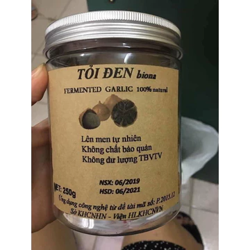 (Hộp 250gram) Tỏi đen cô đơn Biona - SP Viện hàn lâm KH&CN Việt Nam