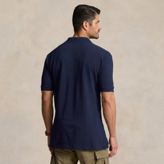 Áo Polo nam thêu hình ngựa đỏ chất cotton cá sấu cao cấp, Áo thun cổ bẻ form Regular Fit lịch lãm