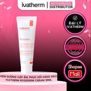 Kem Dưỡng Giảm Đỏ, Phục Hồi Hàng Rào Bảo Vệ Da Ivatherm Rosederm Anti Redness Cream
