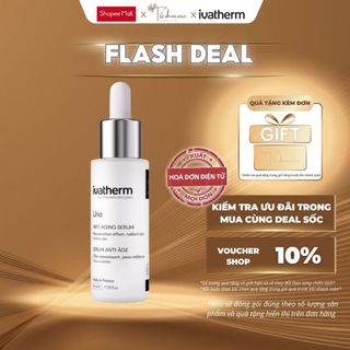 Tinh Chất Chống Lão Hóa, Cấp Ẩm Và Giúp Săn Chắc Ivatherm Una Anti-Aging Serum