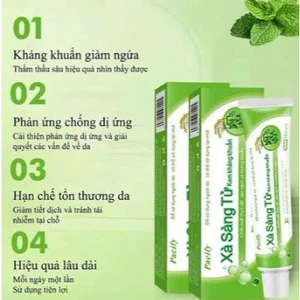 Kem bôi da XÀ SÀNG TỬ kháng khuẩn, kháng nấm và giảm ngứa Vẩy nến, vẩy cá, vẩy sừng...
