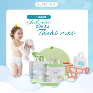 Set 2 Miếng Dùng Thử Tã Bỉm Quần ELPRAIRIE Air Thin size M38-L34-XL30-XXL26 Cho Bé Từ 5-25Kg Siêu Mỏng Siêu Thấm Hút