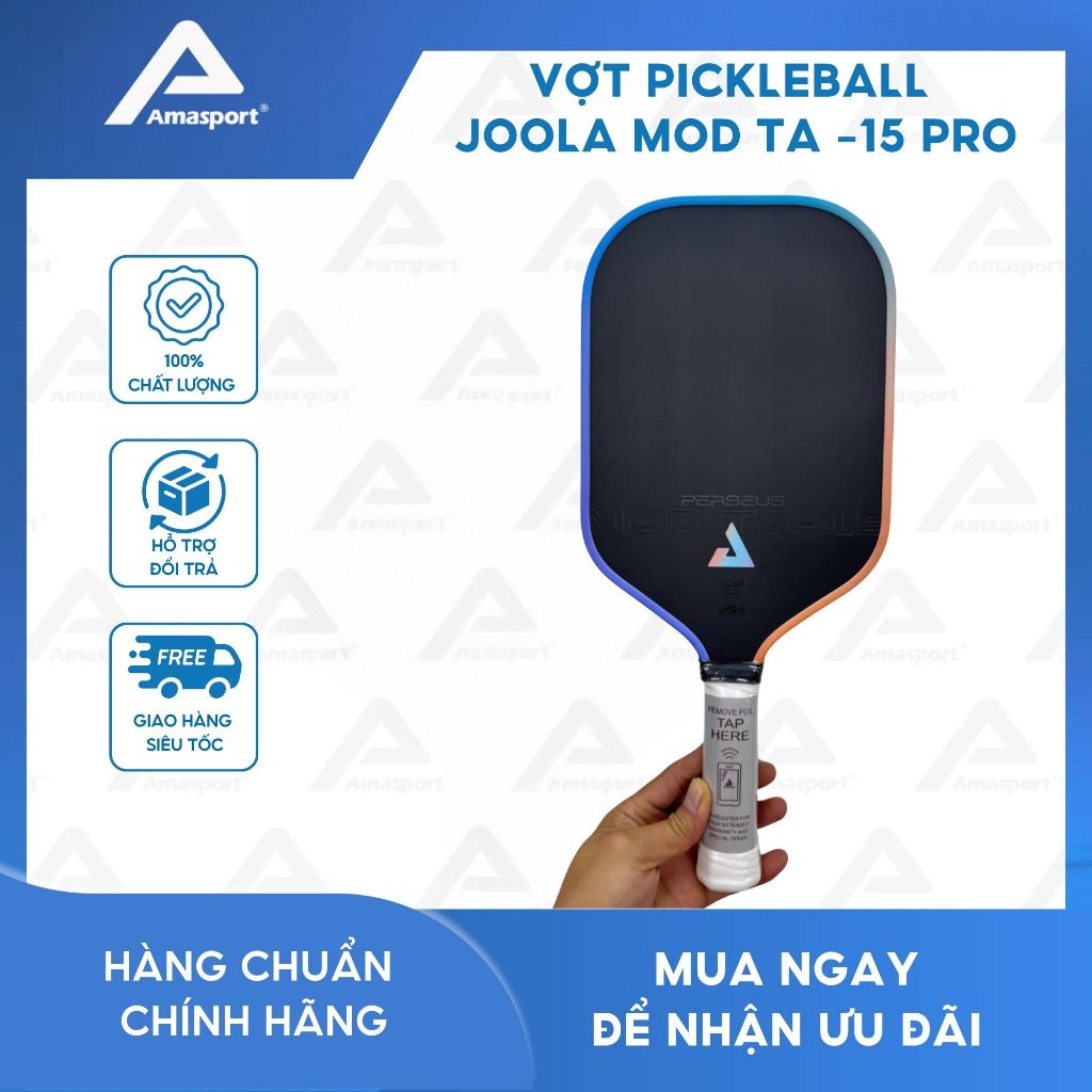 Vợt Pickleball Joola Mod Ta -15 Pro cân bằng sức mạnh và kiểm soát có ...