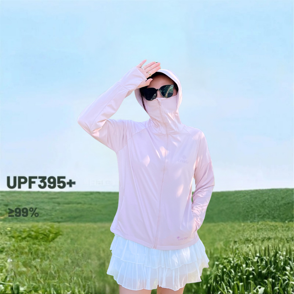 (Phiên Bản Nâng Cấp) Áo Chống Nắng Su Lạnh Enade UPF50+,Phiên Bản mới,mát hơn,mịn hơn,mềm hơn,túi khoá kéo tiện lợi