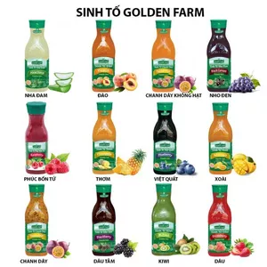 Sinh Tố GOLDEN FARM CÁC LOAI 500ML/UỐNG LÀ MÊ