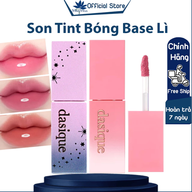 [CHUẨN CÔNG TY] Son Bóng DASIQUE JUICY DEWY TINT 3.5g Bền Màu Lâu Trôi Full Bộ