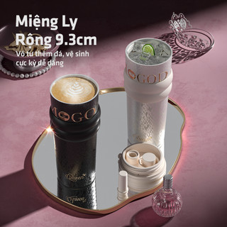 Ly giữ nhiệt Photres Queen 770ml inox 316 cốc giữ nhiệt có ống hút tự bật chống tràn cao cấp để xe ô tô văn phòng 710ml