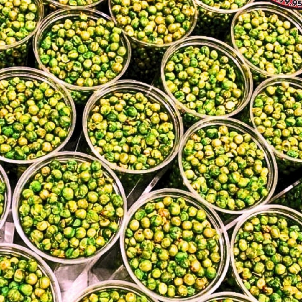 🧄 ĐẬU HÀ LAN SẤY TỎI ỚT AMAI SHOP – GIÒN TAN RỒM RỘP, CAY CAY ĐÃ ĐỜI!  - ĂN VẶT HEALTHY🌶️