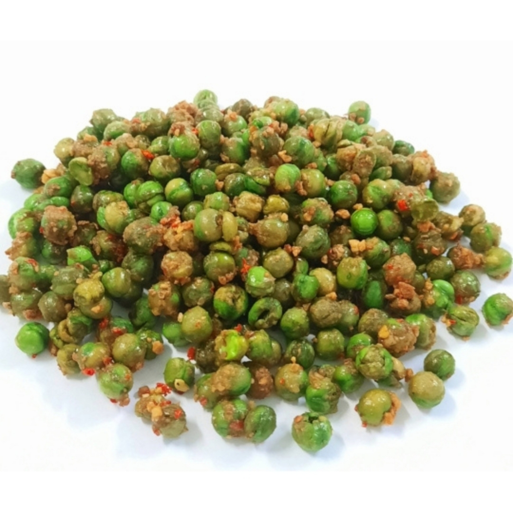 🧄 ĐẬU HÀ LAN SẤY TỎI ỚT AMAI SHOP – GIÒN TAN RỒM RỘP, CAY CAY ĐÃ ĐỜI!  - ĂN VẶT HEALTHY🌶️