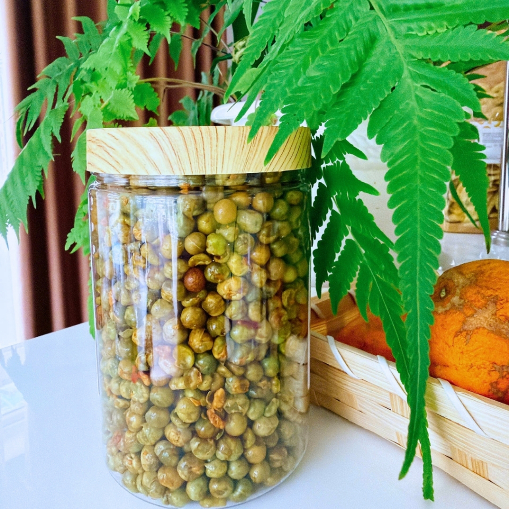 🧄 ĐẬU HÀ LAN SẤY TỎI ỚT AMAI SHOP – GIÒN TAN RỒM RỘP, CAY CAY ĐÃ ĐỜI!  - ĂN VẶT HEALTHY🌶️