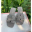 75k một đôi dép chữ H chất da nhủ kim tuyến (phom chuẩn sai chân gầy ốm lùi 1 sai)@900